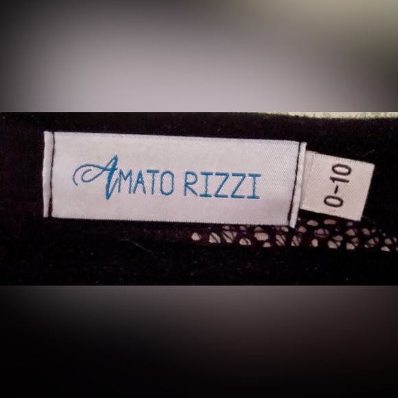 Amato Rizzi Relaxed Fit Whimsical Nature Print Sweatshirt 3/4 sleeves Size 0-10 - Picture 4 of 9